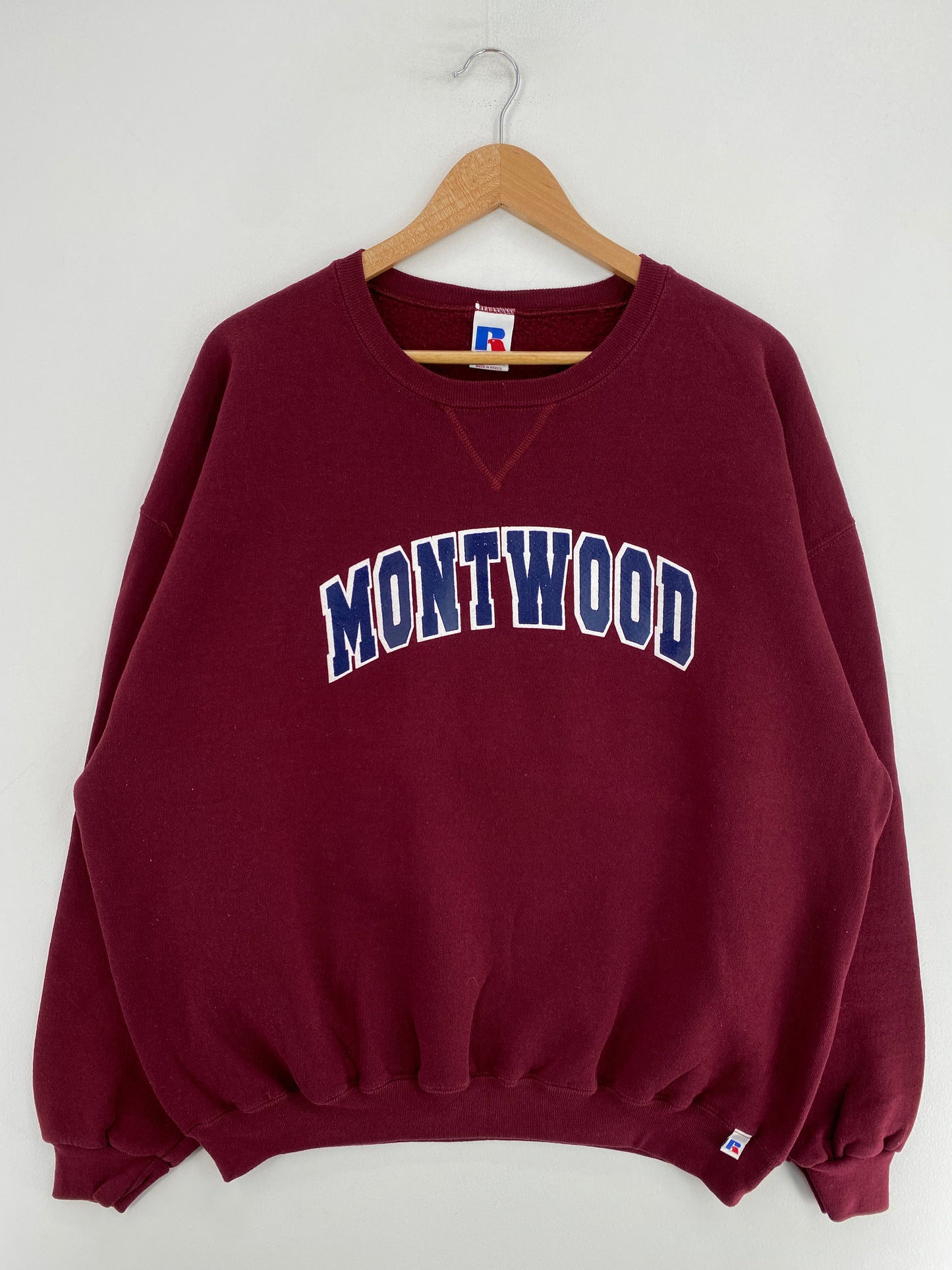 90’s RUSSELL x MONTWOOD Size XL Sweat-Shirt / G1758S