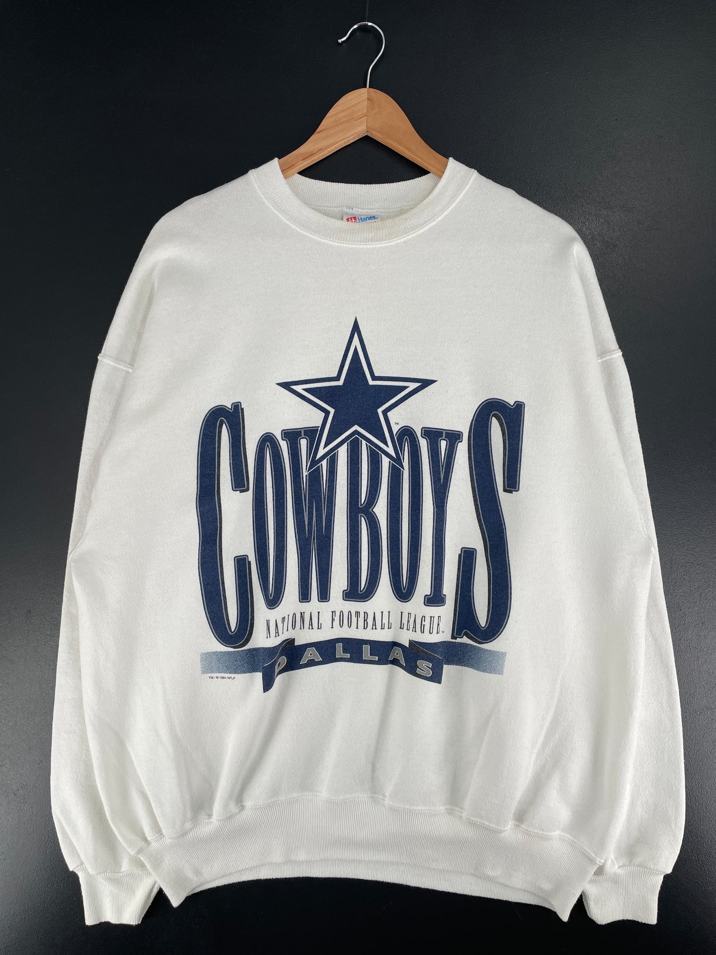 1994 DALLAS COWBOYS Size XXL Vintage NFL Sweat-Shirt / F4355S