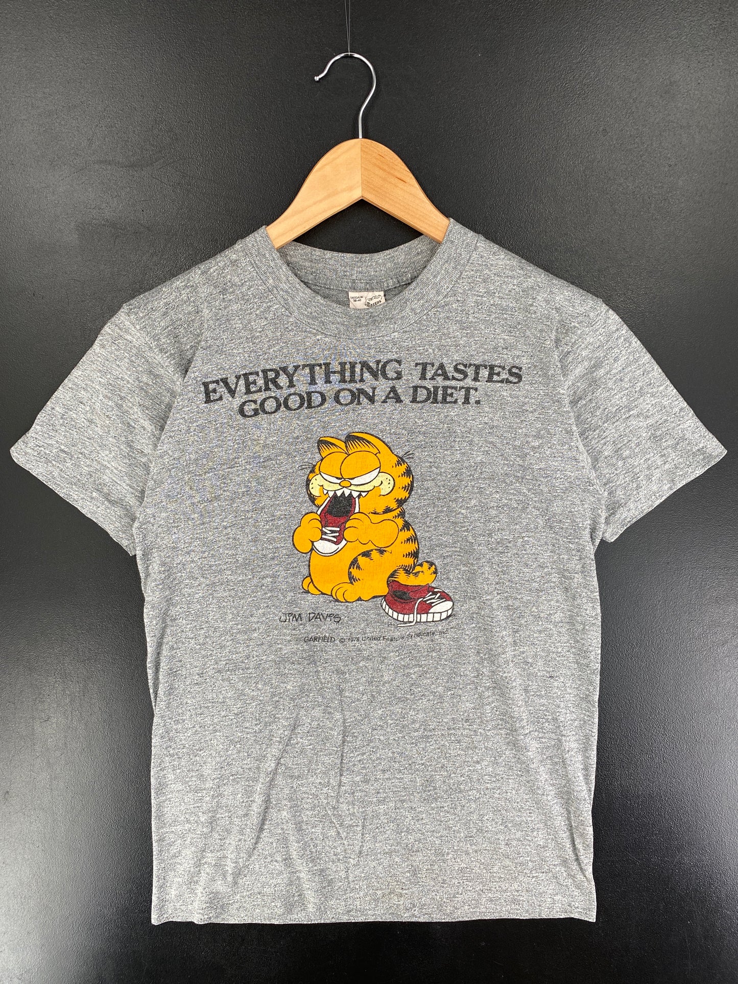 1978 GARFIELD Made in USA Size M Vintage T-Shirt / F1331T