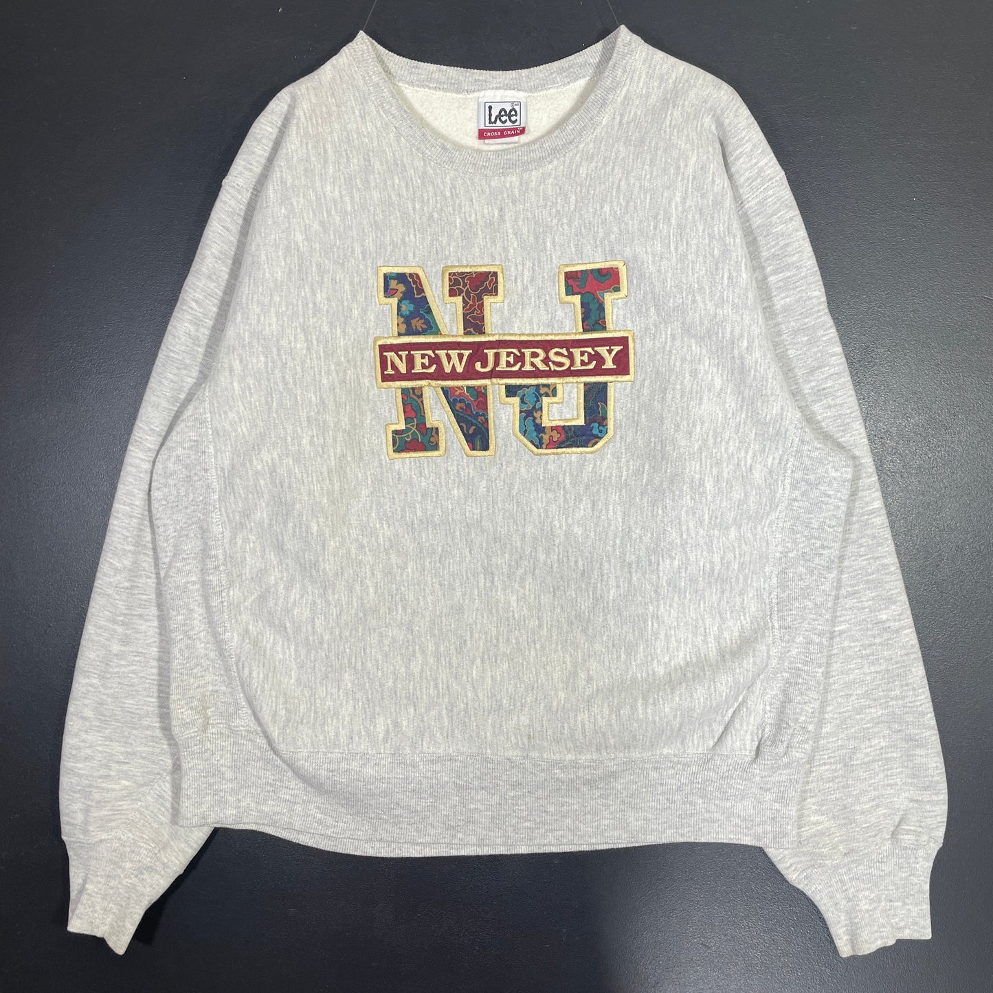 (L) 90's NEW JERSEY Sweat shirt / A0639S