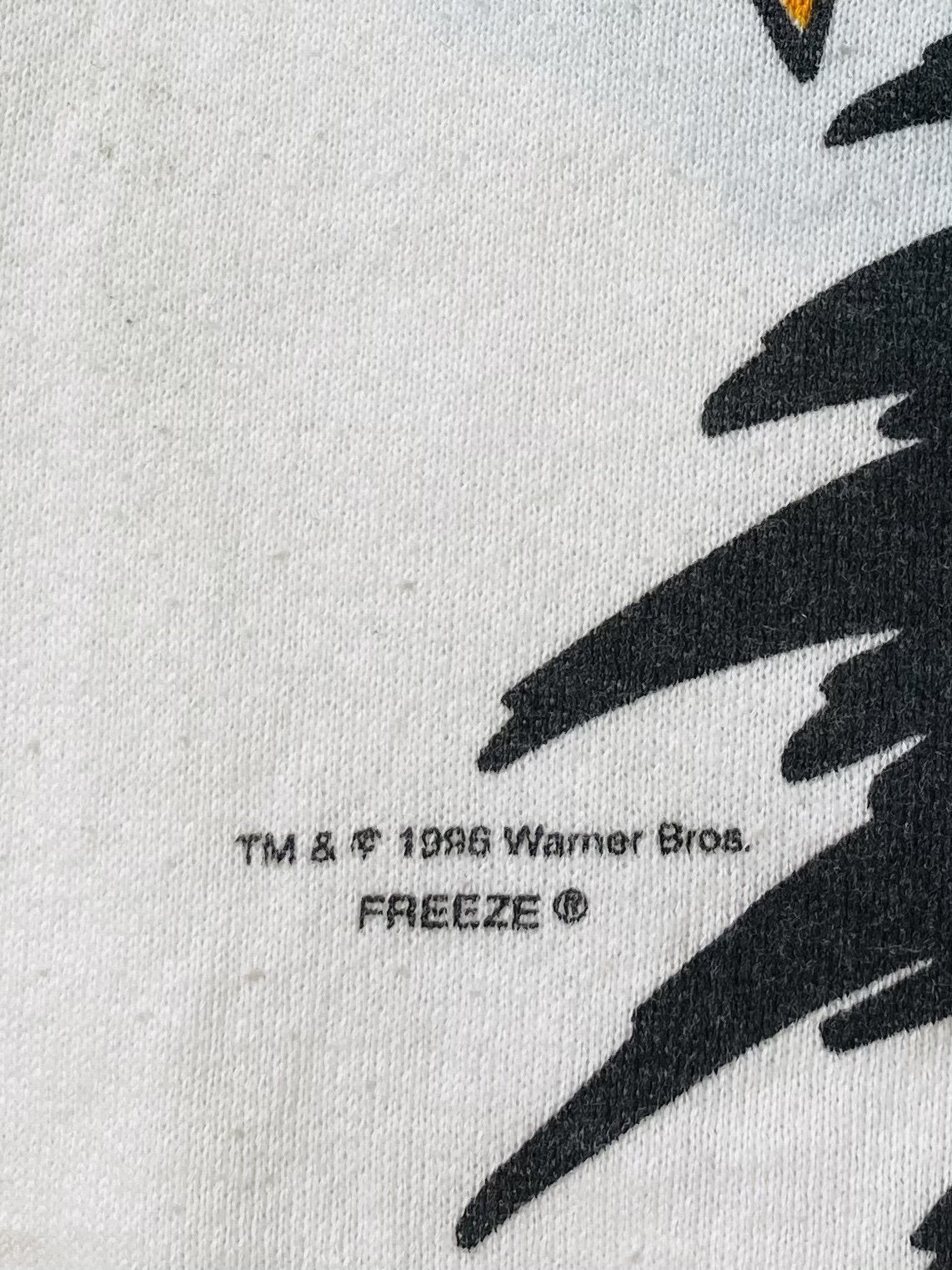 1996 LOONEY TUNES SPACE JAM Made in USA Size L Vintage Sweat-shirt / G4395S