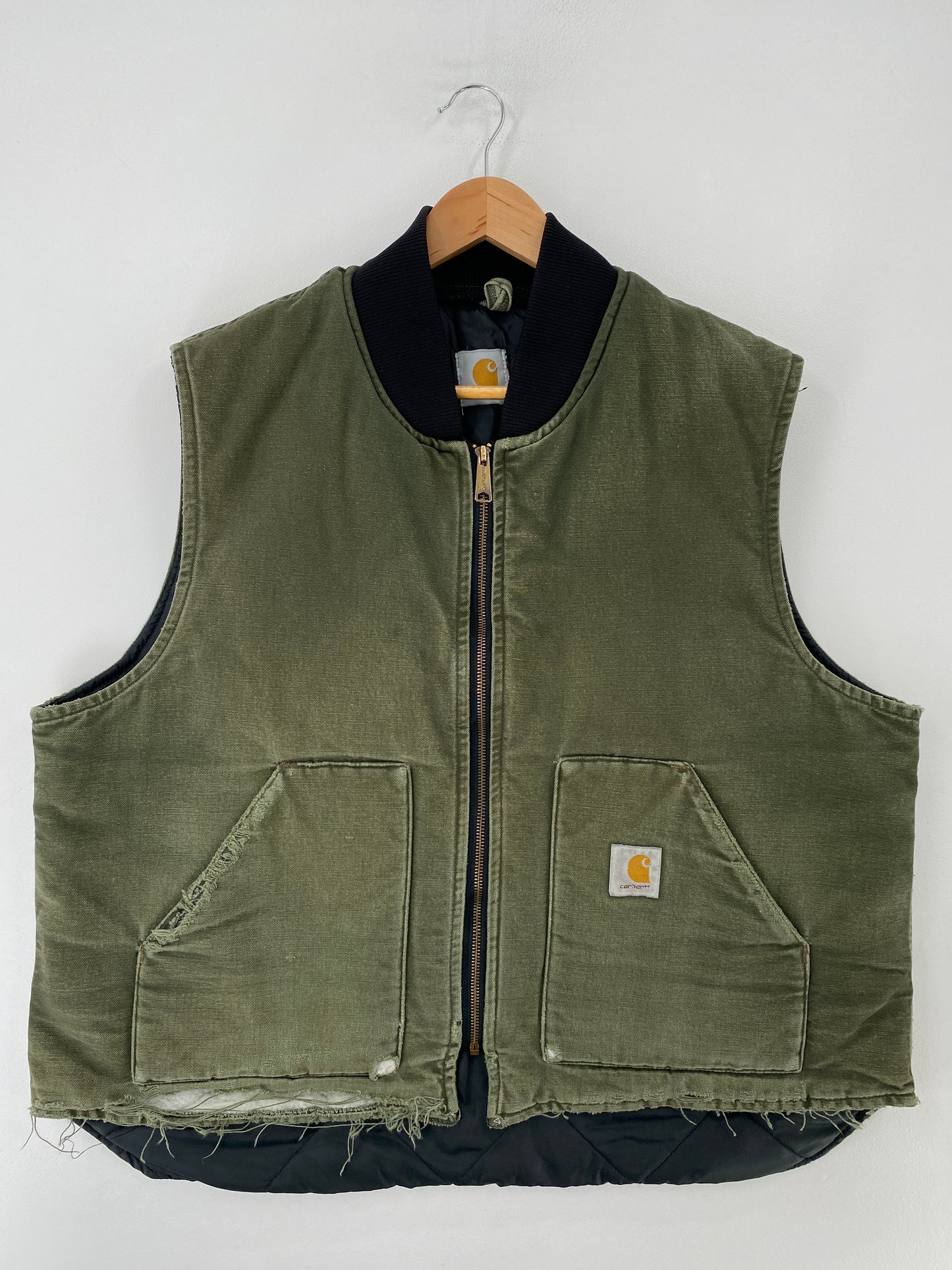 Vintage CARHARTT Size Approx. XL Vest / F8744J
