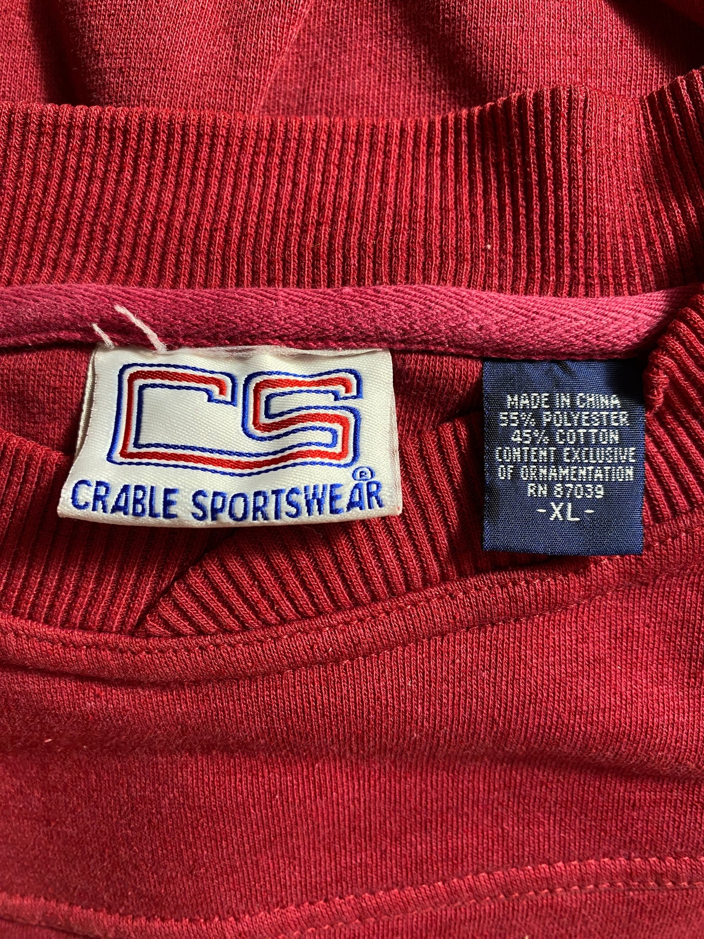 90’s UTAH Size XL College Sweat-Shirt / F5008S