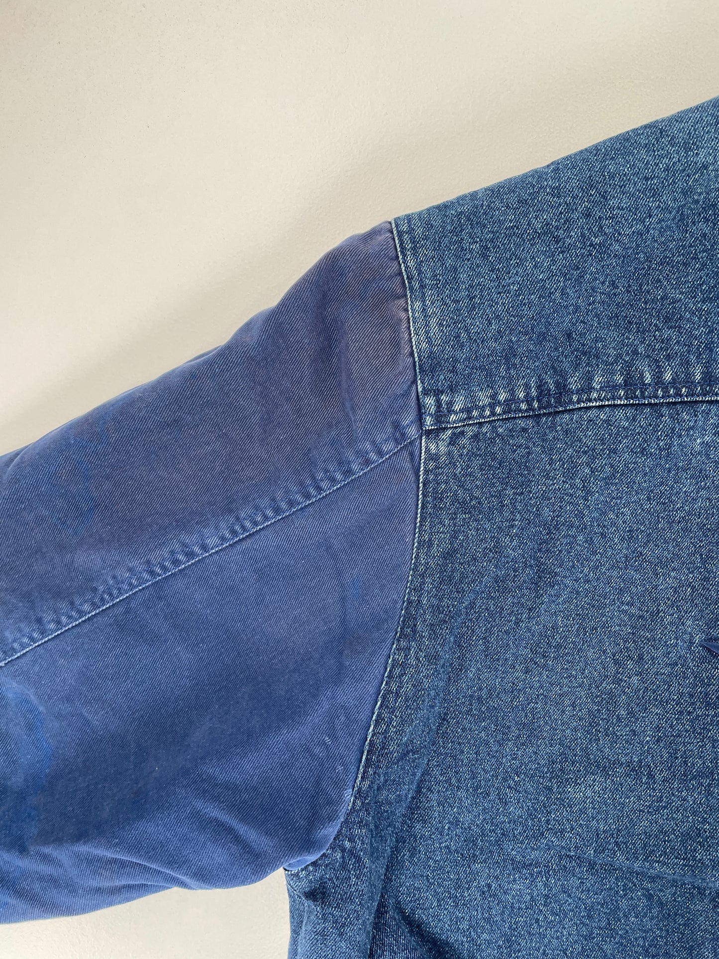 90’s STARTER x DALLAS COWBOYS Size XL Vintage NFL Denim Jacket / F5928J