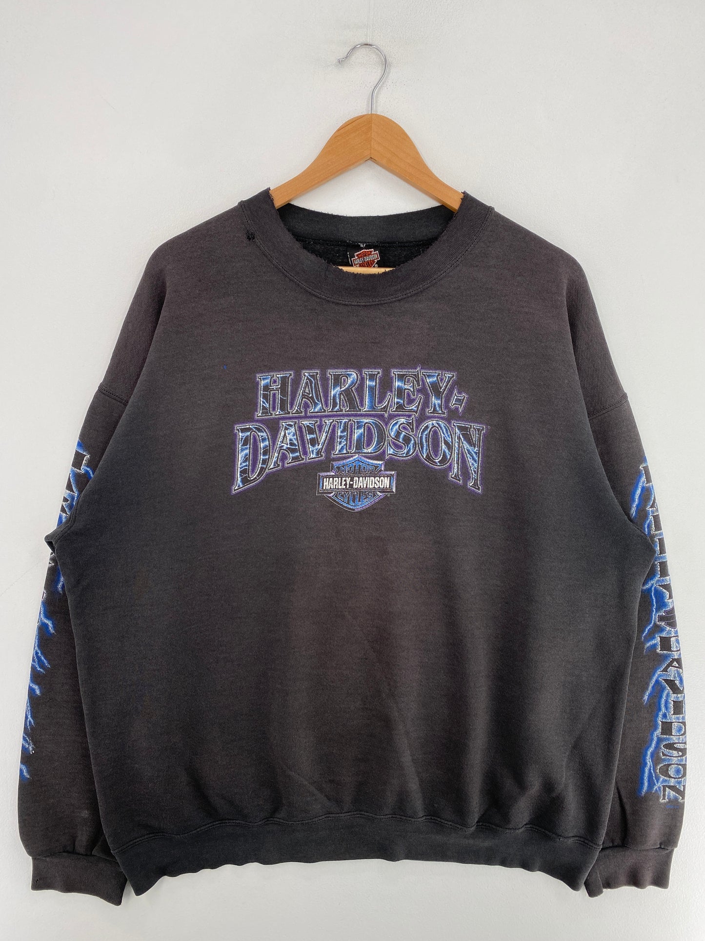 2000 HARLEY DAVIDSON Size Approx. XL Vintage Sweat-Shirt / G1484S