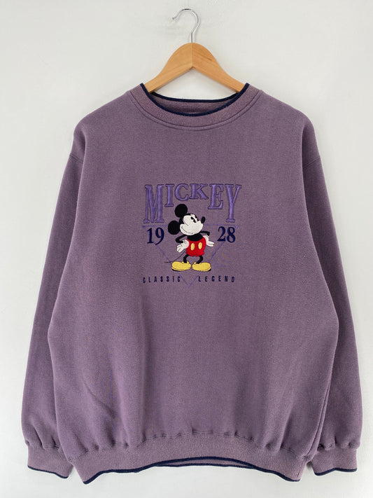 1928 DISNEY MICKEY Size XL Vintage Sweat-shirt / F955S