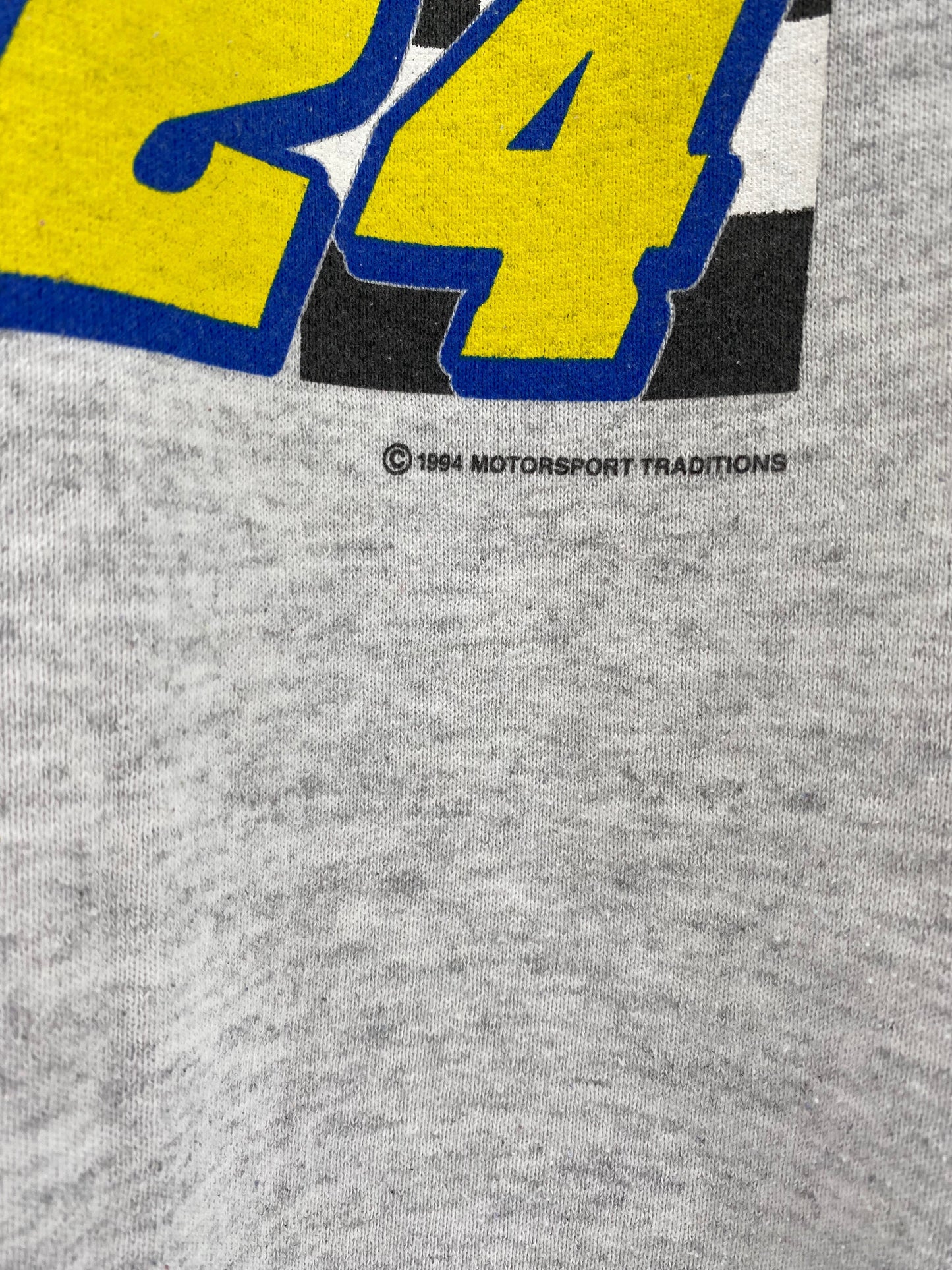 .1994 NASCAR JEFF GORDON Made in USA Size XL Vintage Racing Sweat-Shirts / F6913S