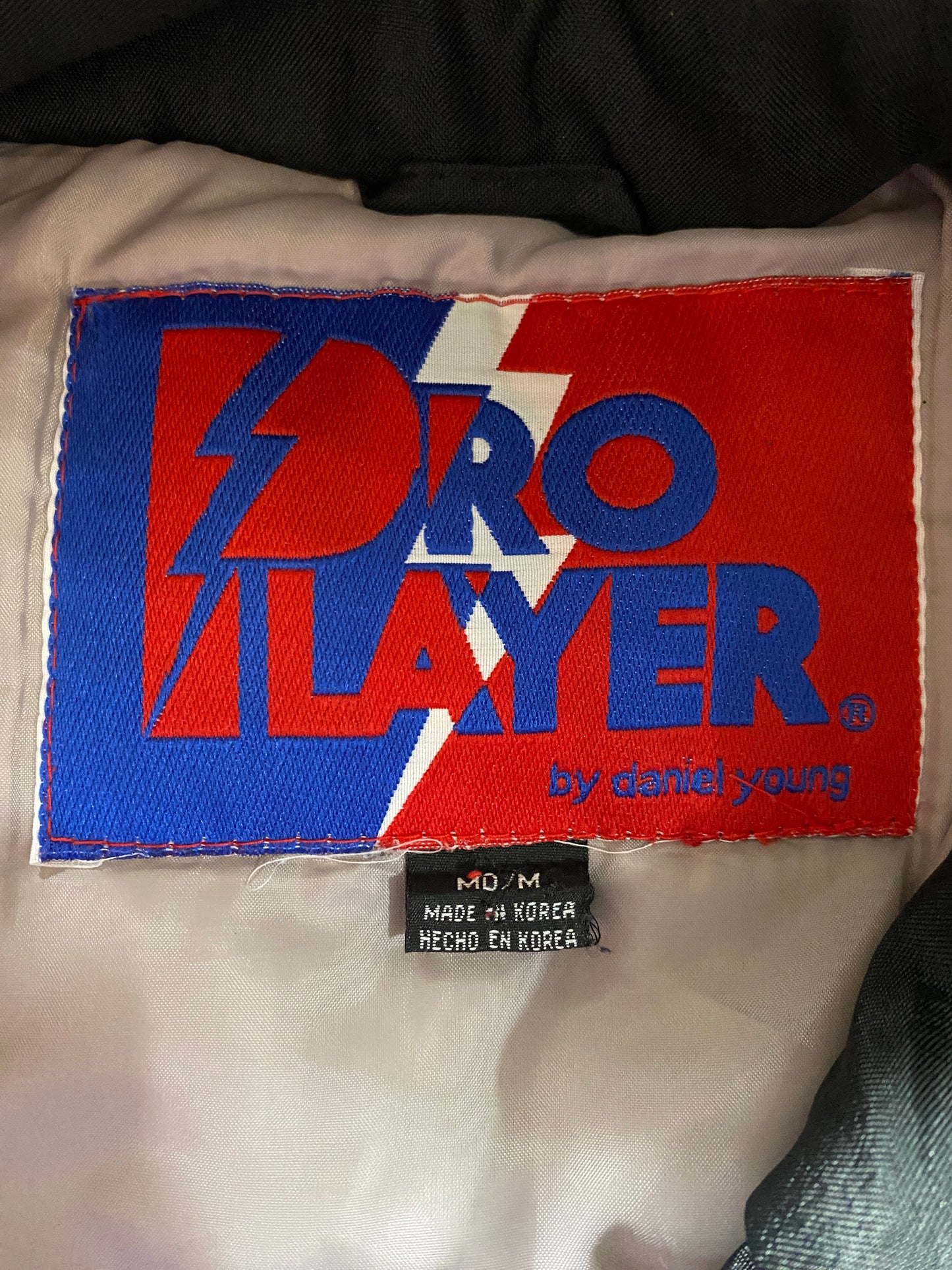 90’s PRO PLAYER x RAIDERS Size M NFL Padded Jacket / G4988N