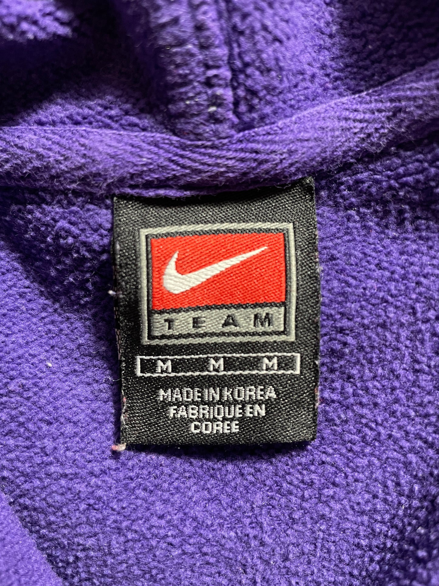 00' NIKE x KANSAS STATE Size M Vintage College Sweat-shirt / F2533S