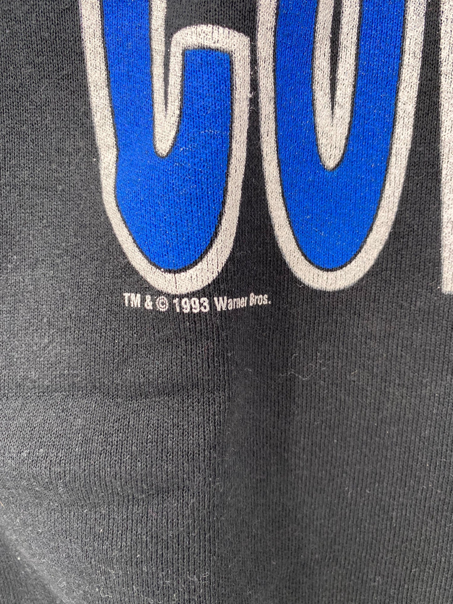 1993 LOONEY TUNES TAZ X COWBOYS Made in USA Size XL Vintage NFL Sweat-Shirt / G1973S