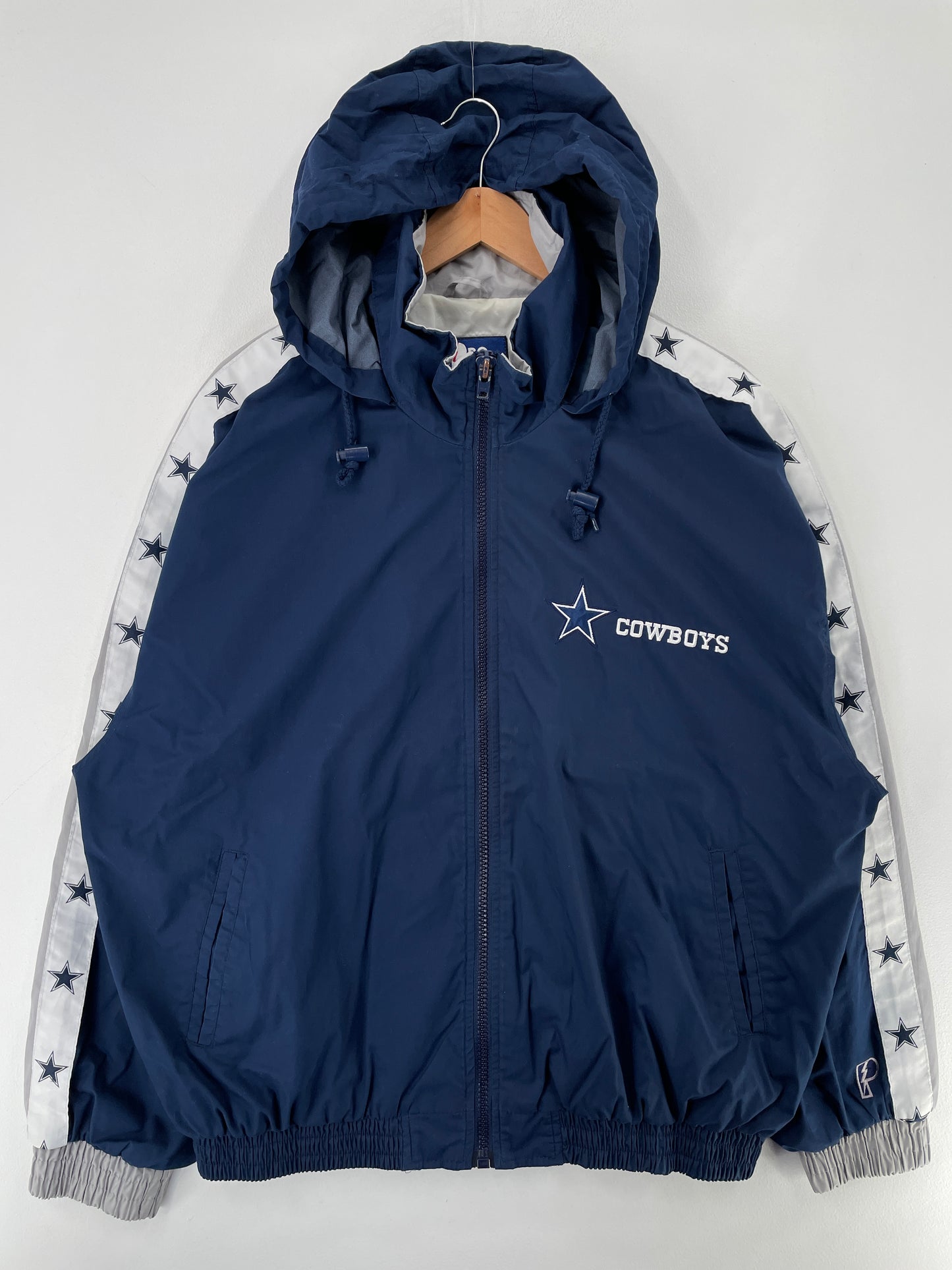 90’s PRO PLAYER x DALLAS COWBOYS Size XL NFL Nylon Jacket / F7765N