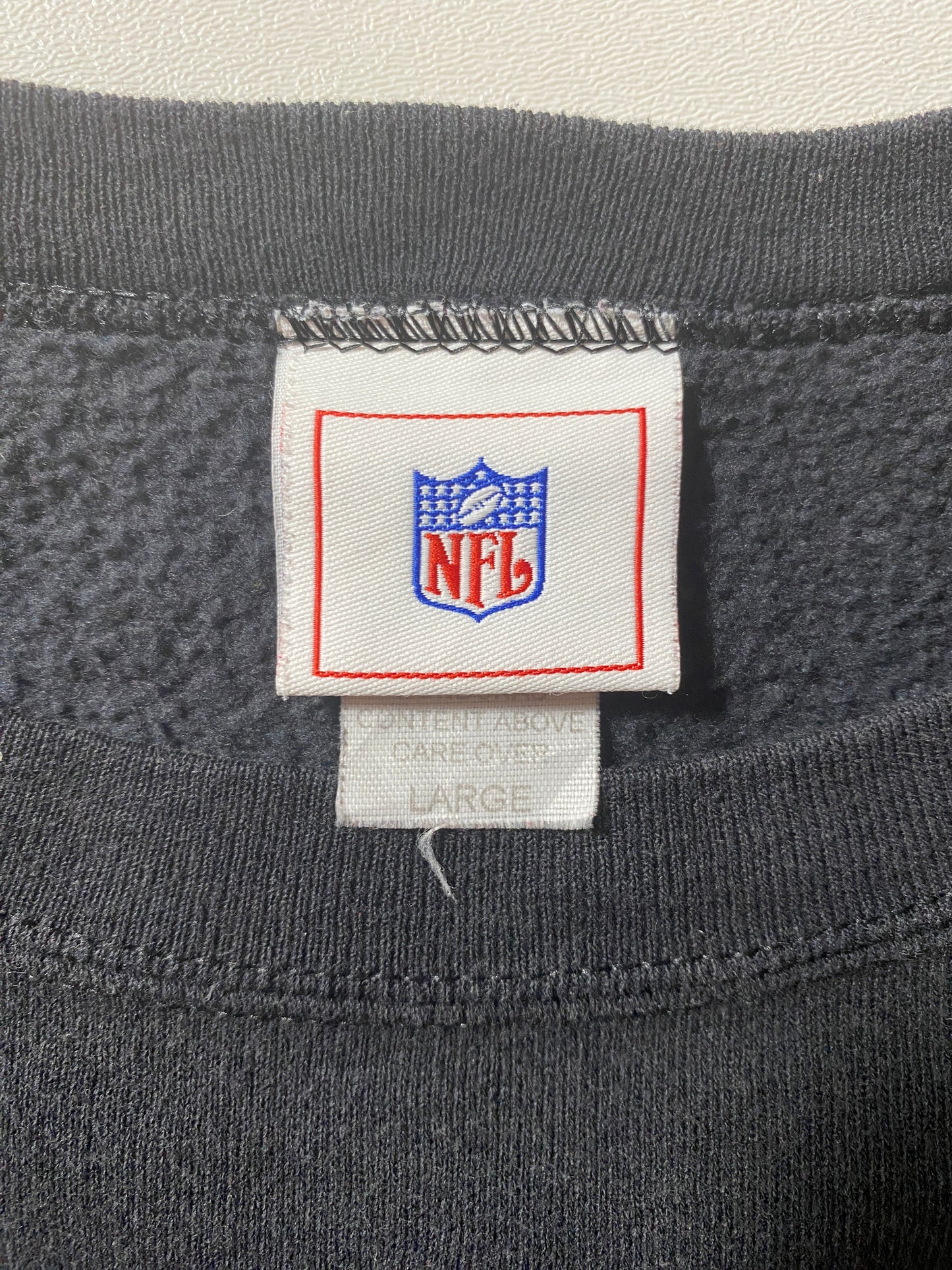 00’ CAROLINA PANTHERS Size L NFL Sweatshirt / G6435S