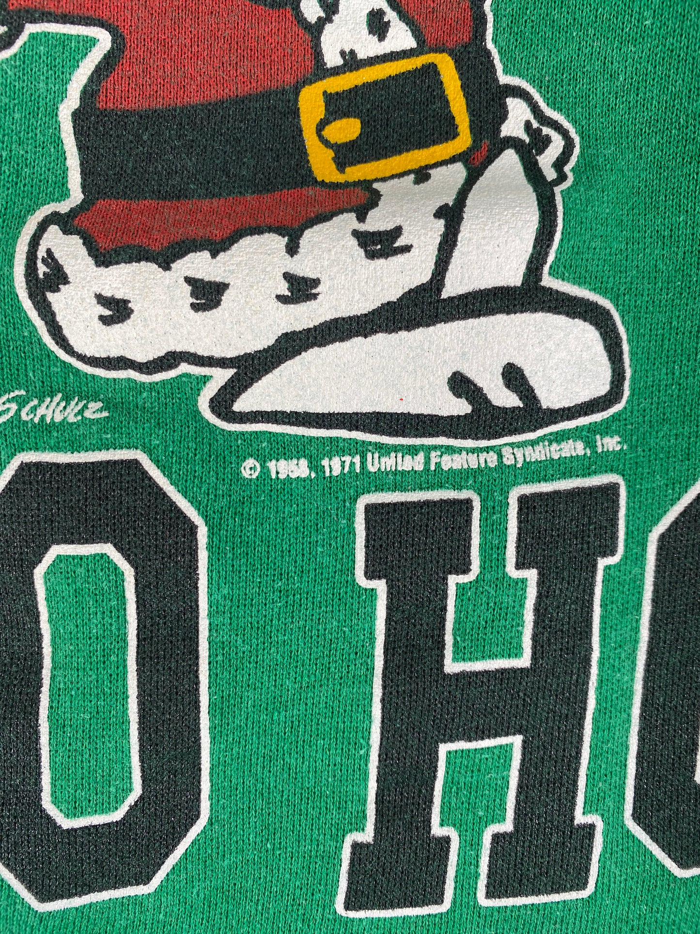 90's SNOOPY CHRISTMAS Made in USA Size L Vintage Sweat-shirt / G5208S