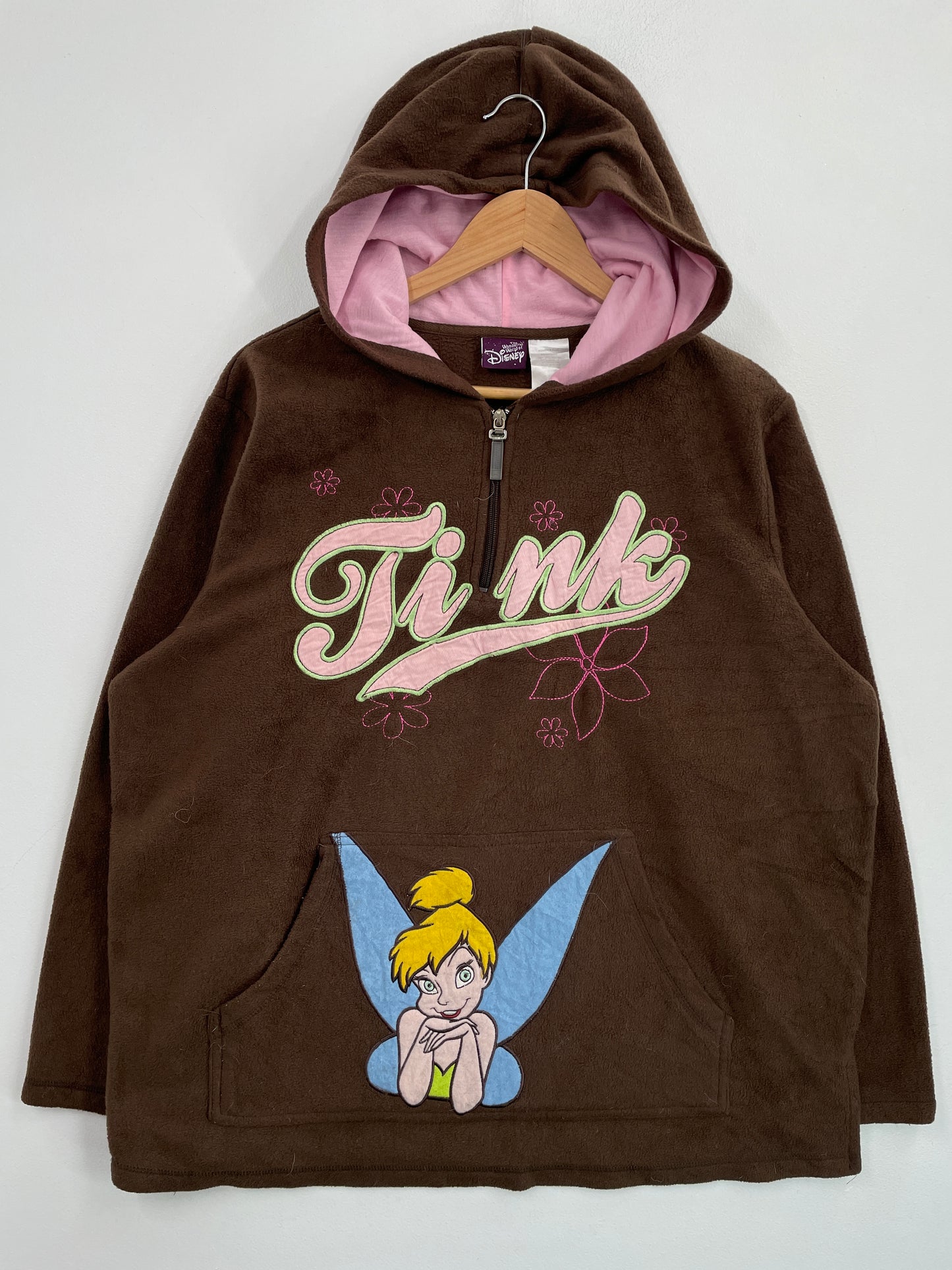 Vintage DISNEY TINKER BELL Size Ladies XXL Fleece / G6374F