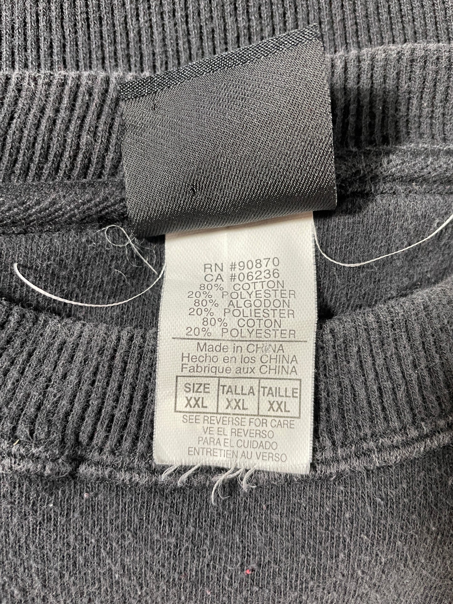 00’ IOWA HAWKEYES Size XXL College Sweat-Shirt / F4841S