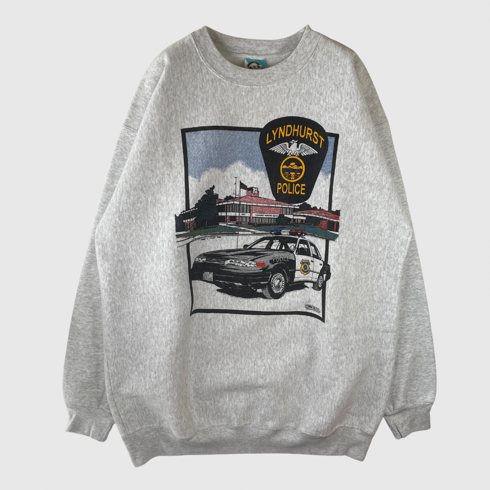 (XL) 1994 LYNDHURST POLICE Sweat-shirt / A0041S