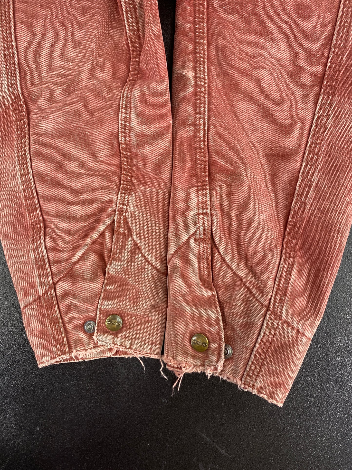 Vintage CARHARTT Size M Zip-Up Duck Jacket / F4095J