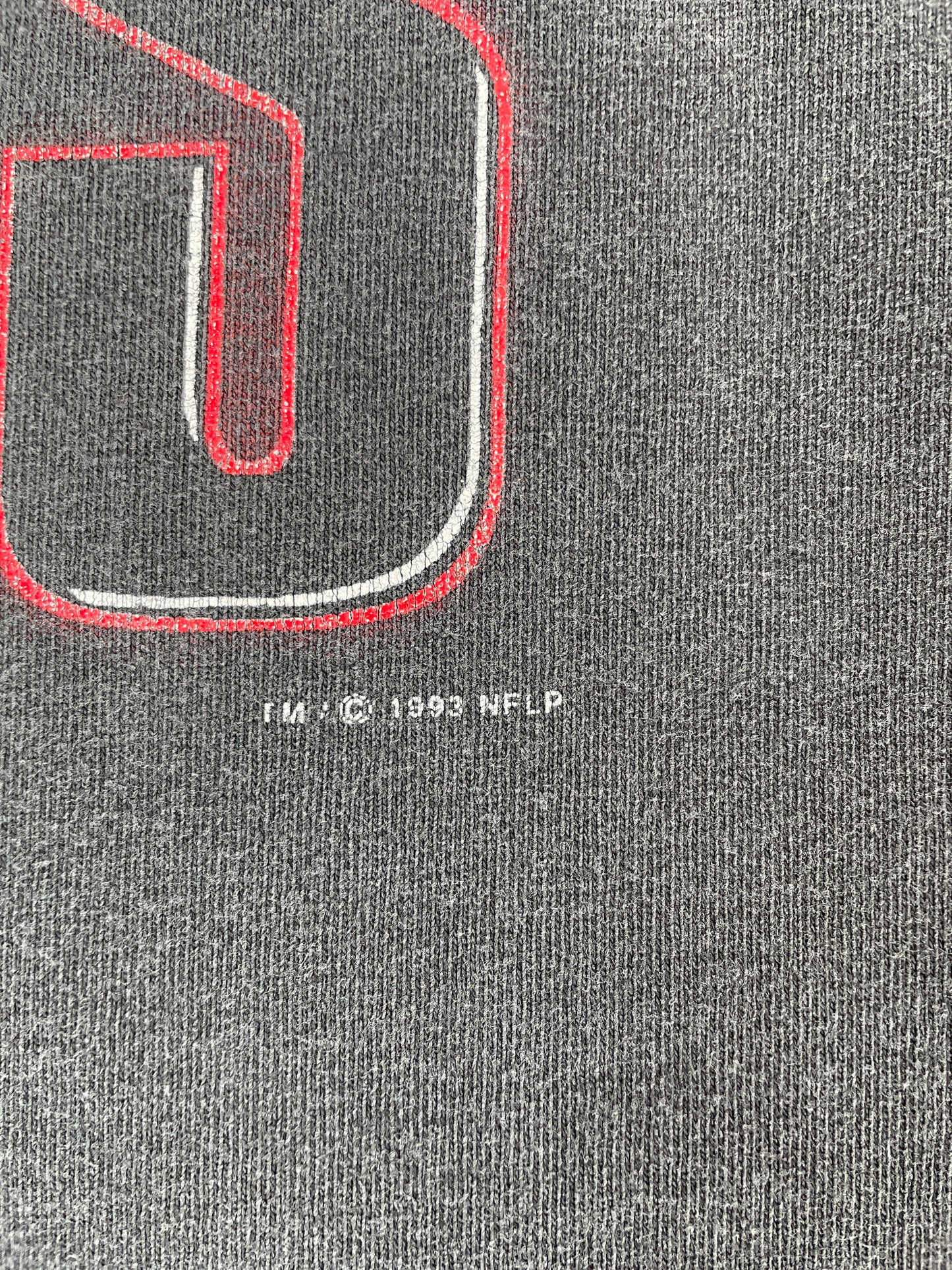 1993 49ERS SAN FRANCISCO Made in USA Size XL Vintage NFL T-shirt / F3030T