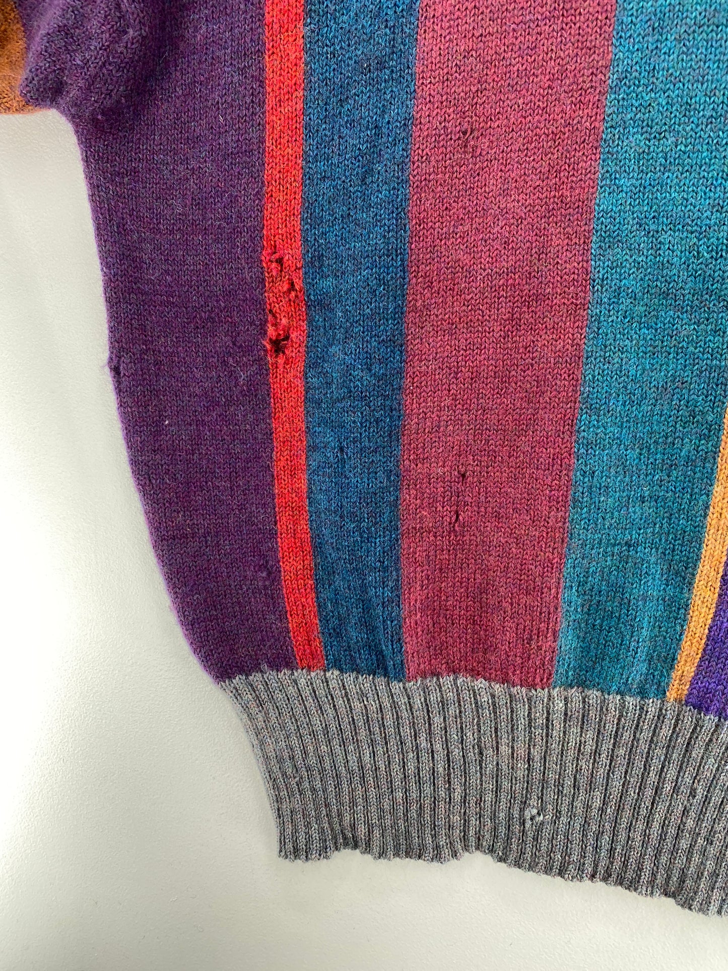 Vintage BOSTON TRADERS Size XL Wool Knit Sweater / G4826K