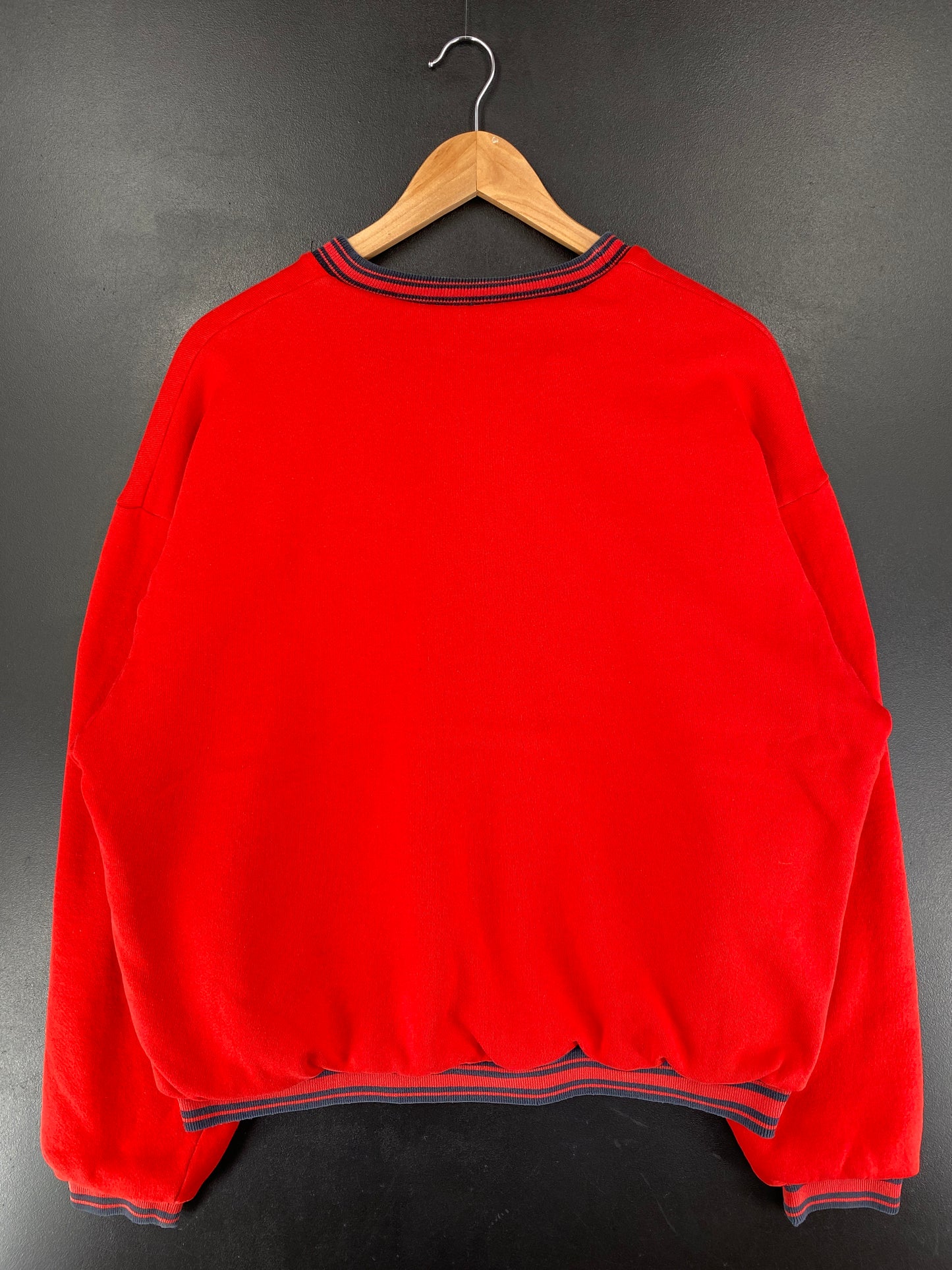 90’s PRO PLAYER x KANSAS CITY CHIEFS Size XL NFL Double Face Reversible Sweat-Shirt / F9430S