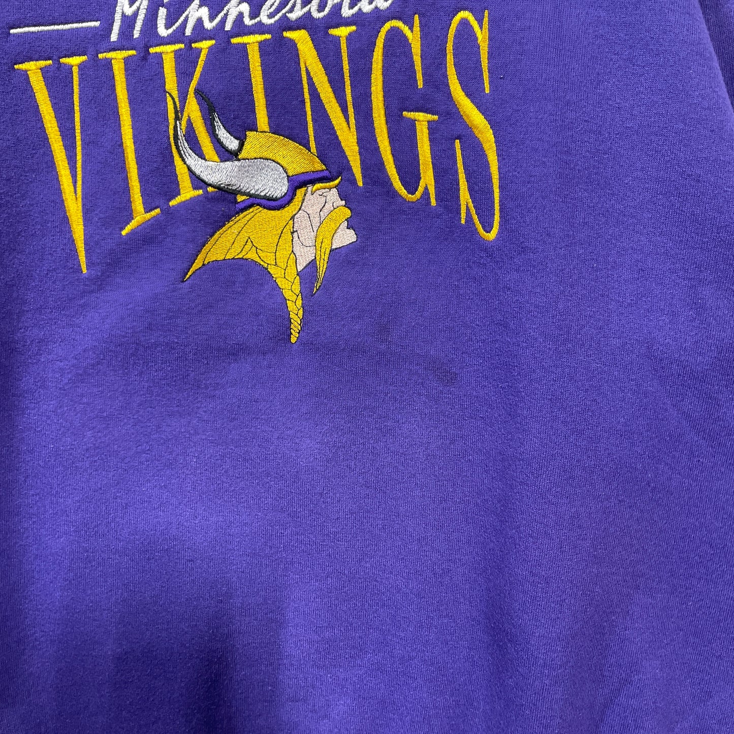(XL) 90's MINNESOTA VIKINGS Vintage NFL Sweatshirt / A1372S