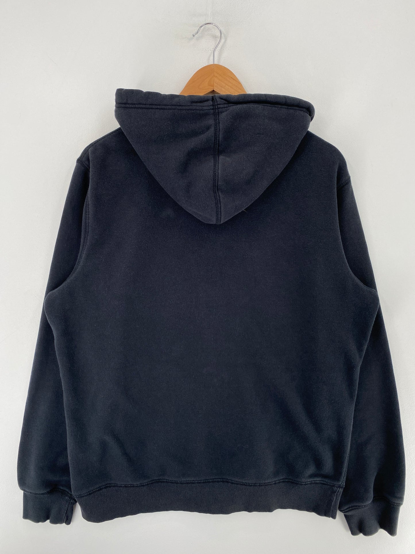 Vintage NIKE MINI SWOOSH Size Ladies L Hoodie Sweat-Shirt / G375S