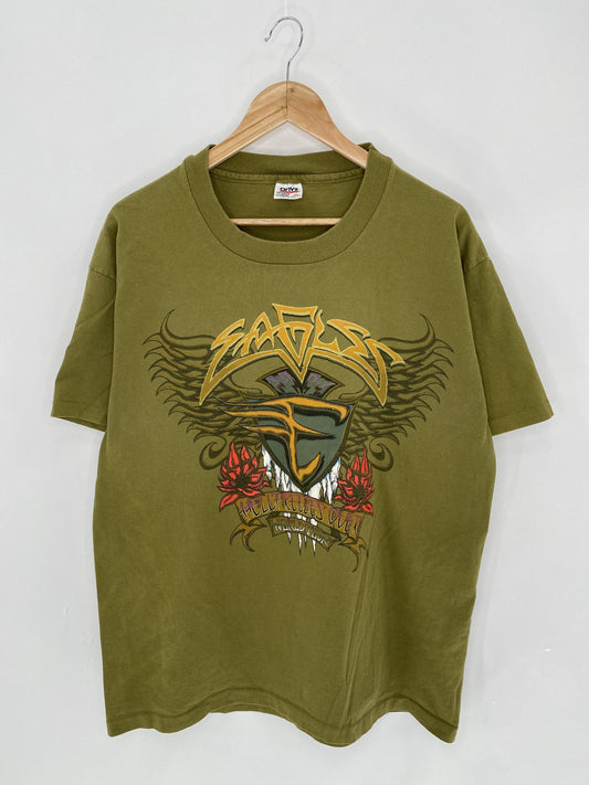 1994 EAGLES WORLD TOUR Made in USA Size XL Vintage T-shirt / E6916T