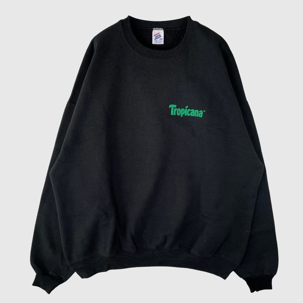 (XXL) 90's TROPICANA Sweat-Shirt / A0044S