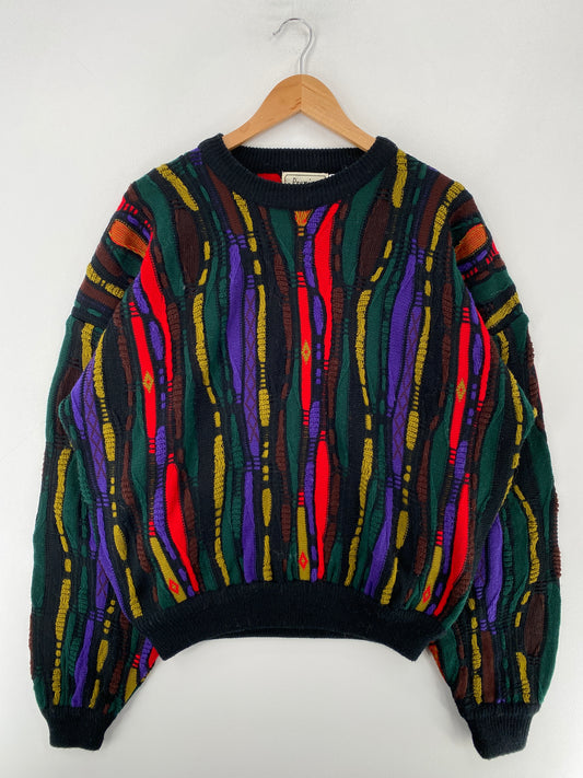 Vintage COOGI STYLE  Size L Acrylic Knit Sweater / F8837K