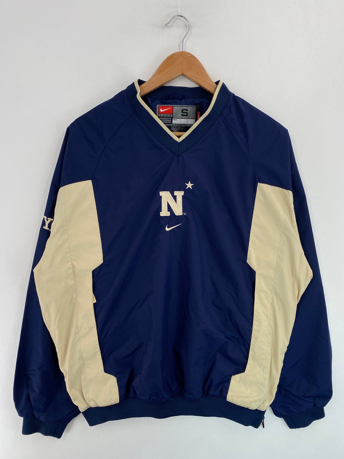 00' NIKE x NAVY Size S Vintage Nylon Jacket / G4768N