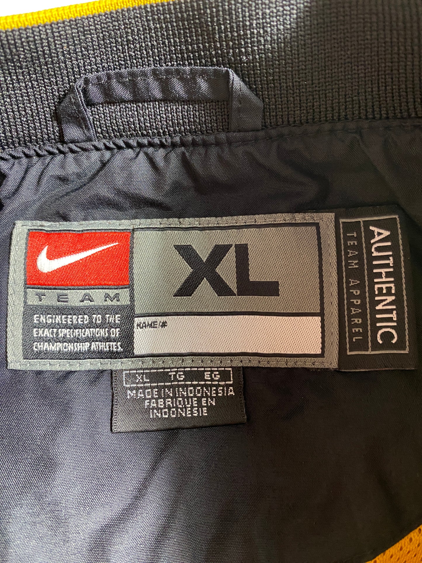 00’ NIKE x MISSOURI TIGERS Size XL Nylon College Jacket / G4762N