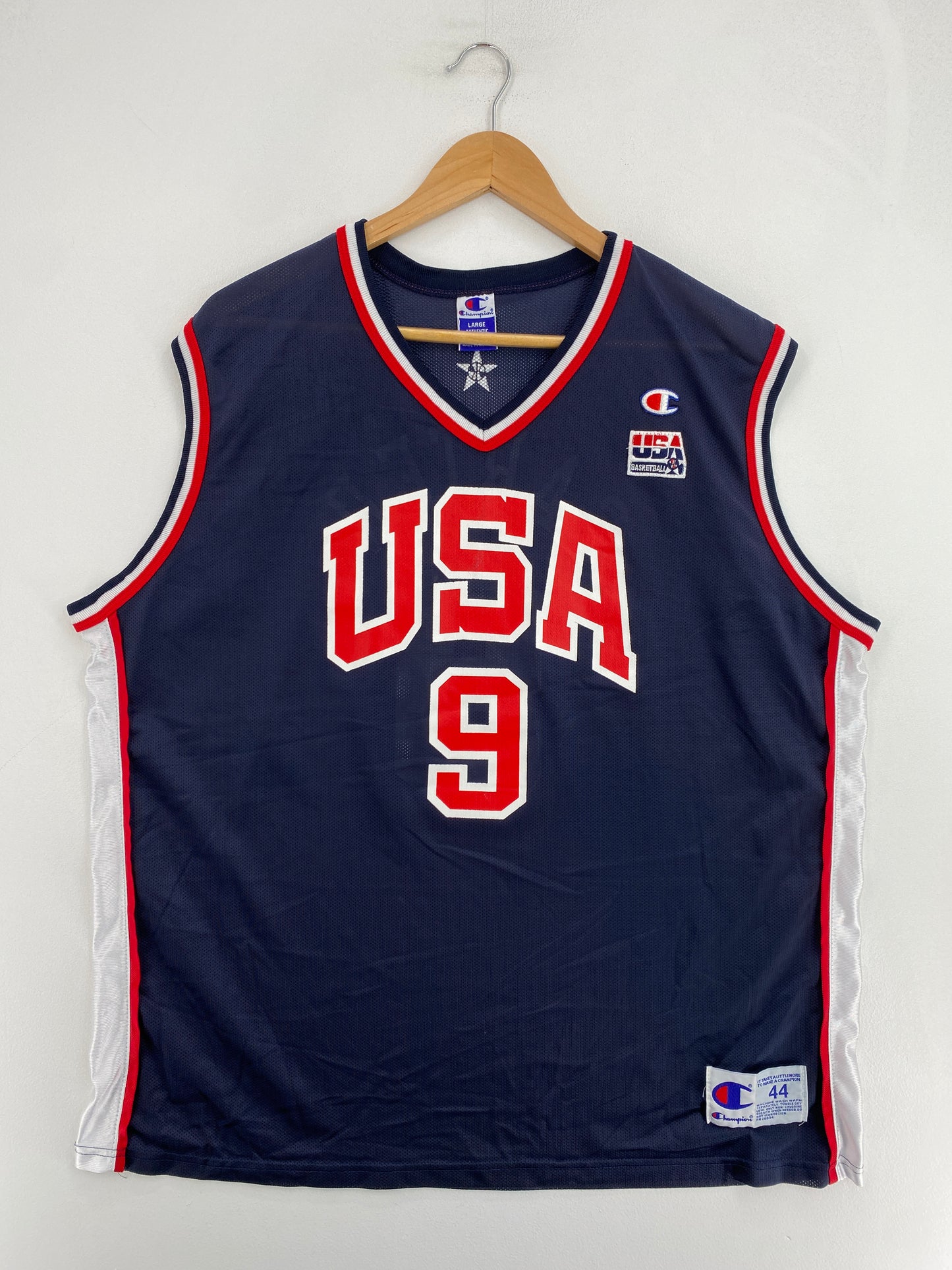 Vintage CHAMPION x USA BASKETBALL CARTER Size L (44) NBA Jersey / G2096J