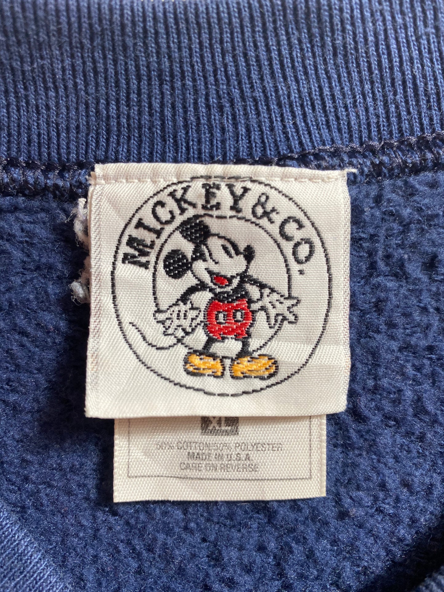 90’s DISNEY CLASSIC MICKEY Made in USA Size XL Vintage Sweat-shirt / G5175S