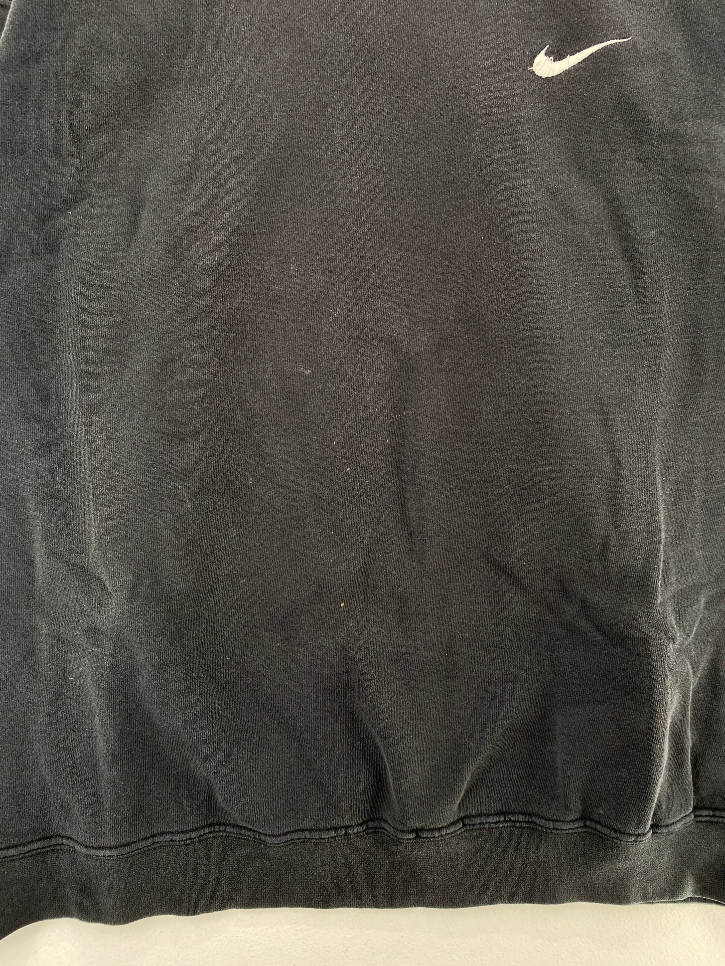 90's NIKE MINI SWOOSH Size No Tag (Approx.XL) Vintage Sweat-shirt / G6088S