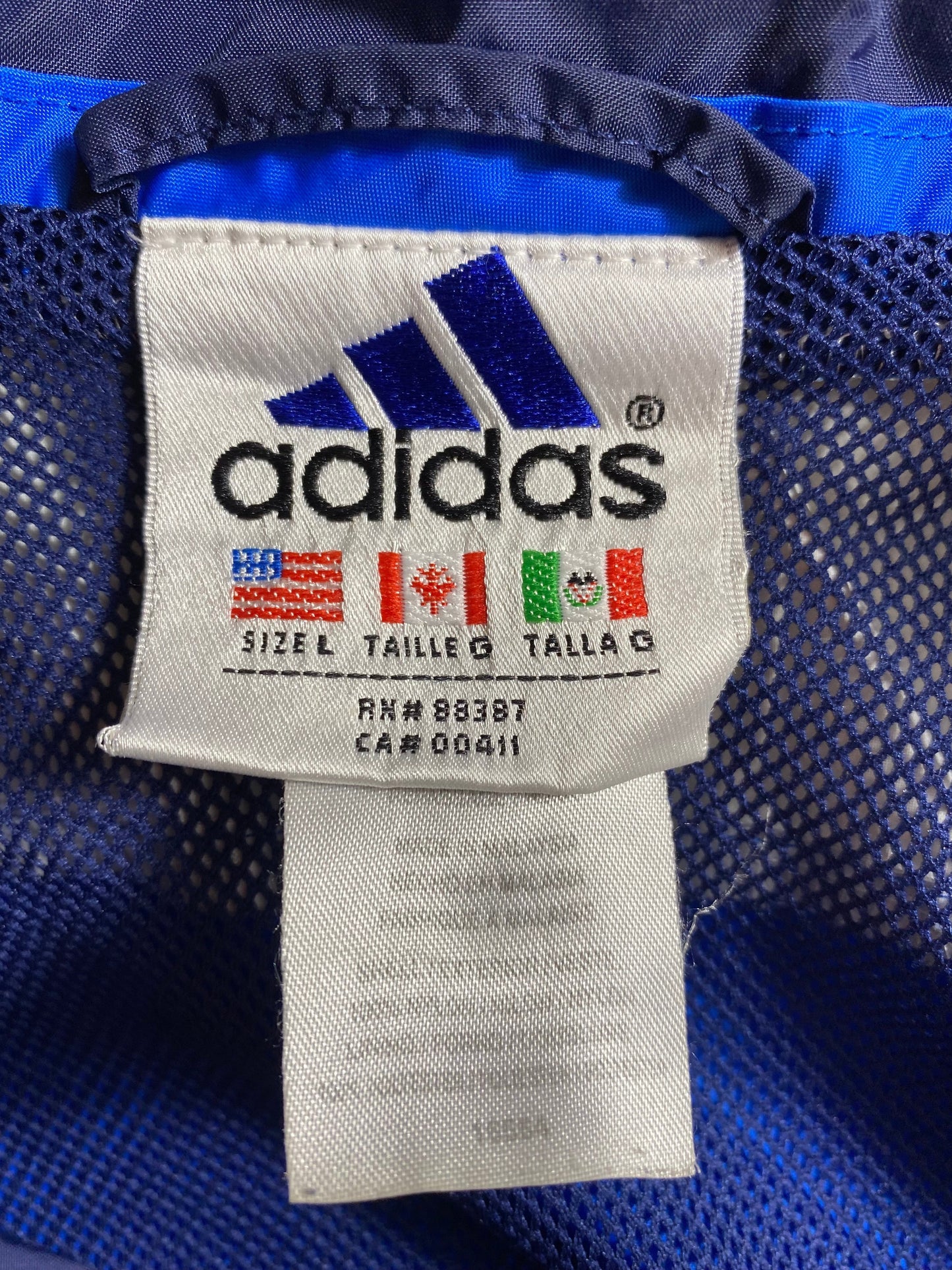 90’s ADIDAS Size L Vintage Nylon-Jacket / F8246N
