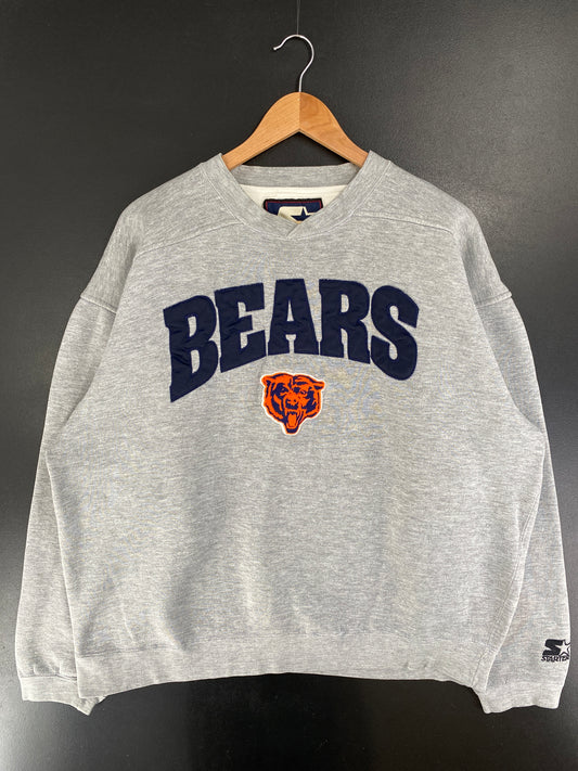 90’s STARTER x CHICAGO BEARS Size L NFL Sweat-shirt / G3528S