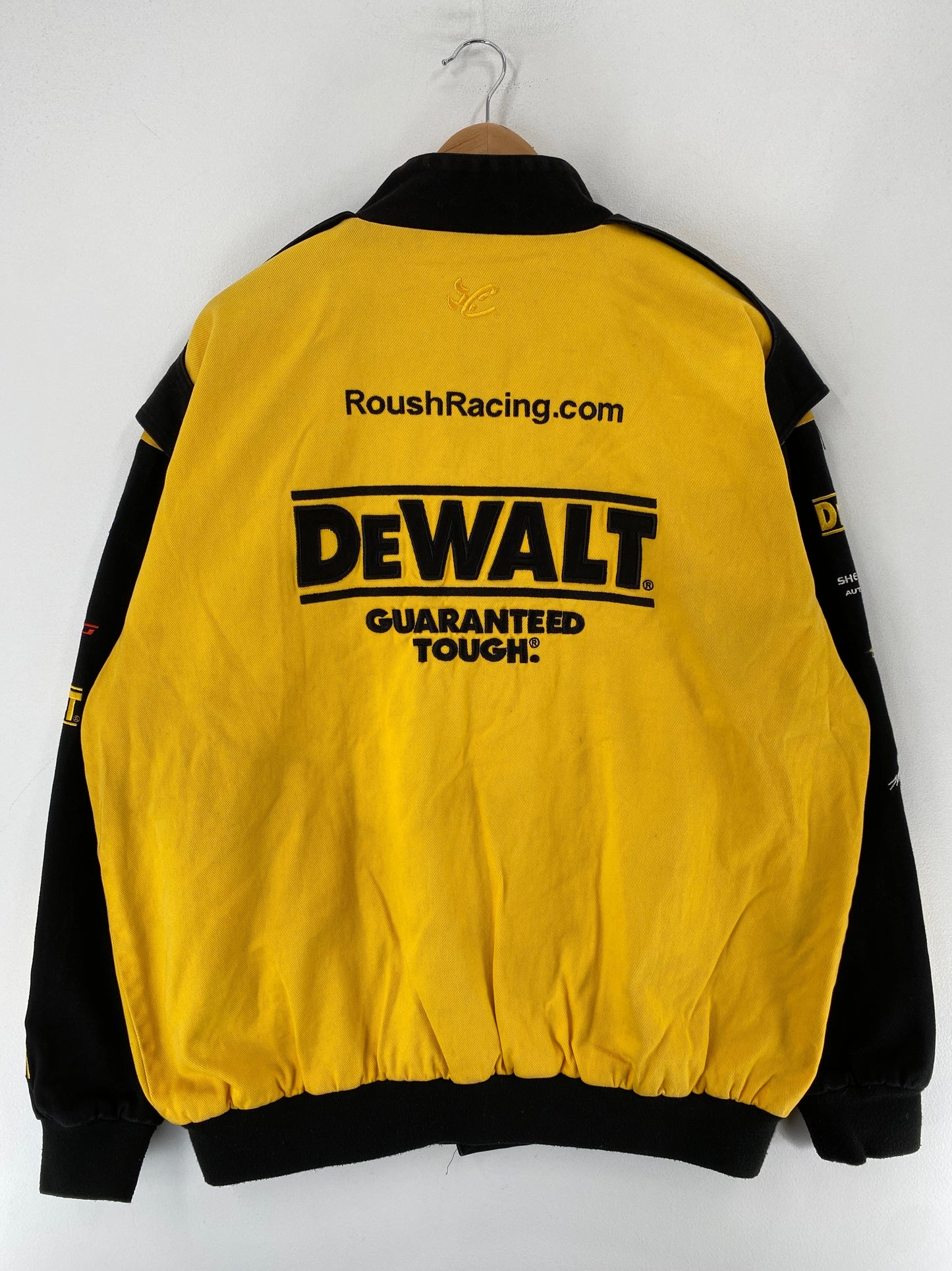 .Vintage NASCAR DEWALT Size XL Racing Jacket / F7925J