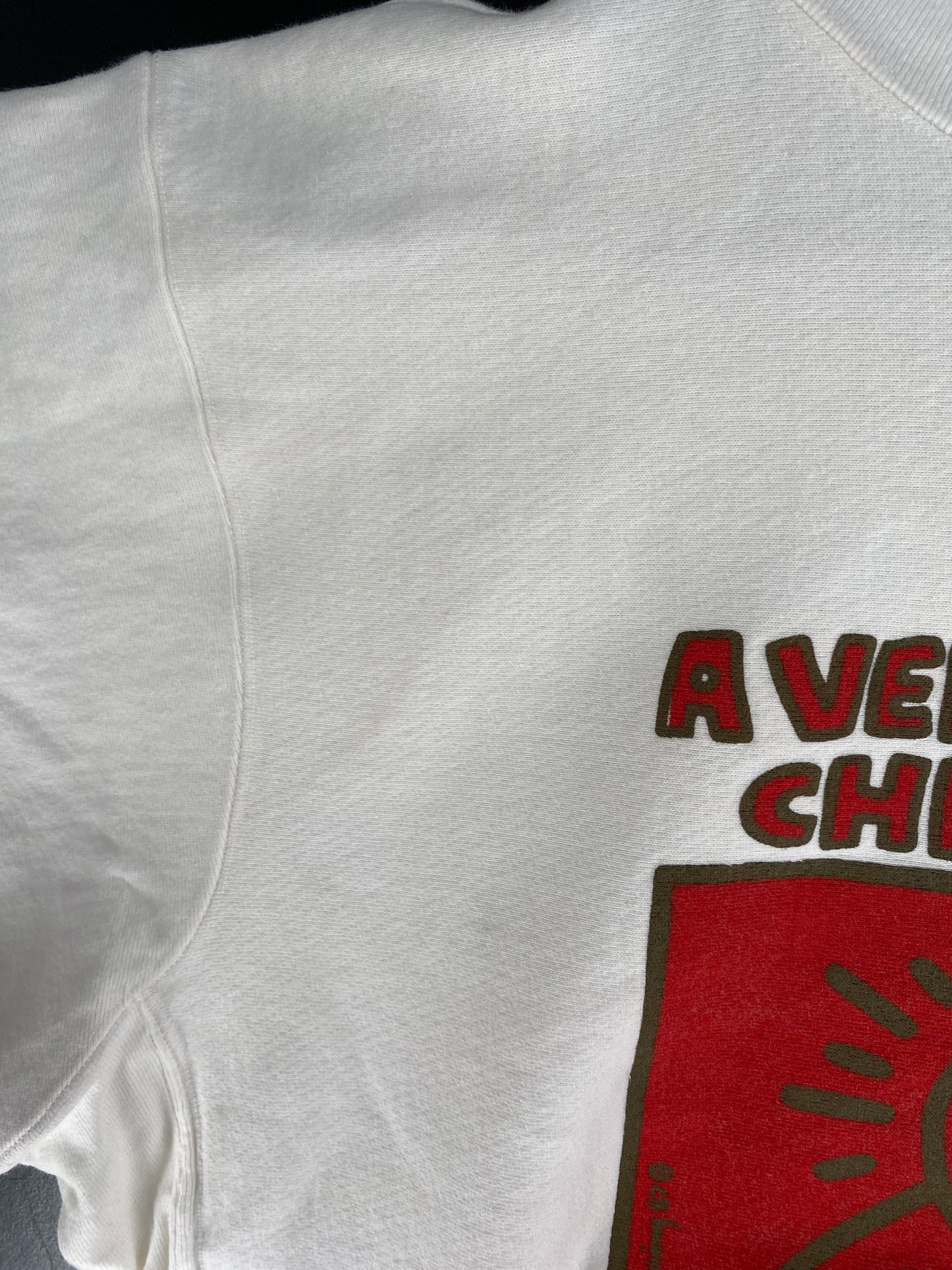 1988 KEITH HARING CHRISTMAS Made in USA Size XL Vintage Sweat-Shirt / G4878S