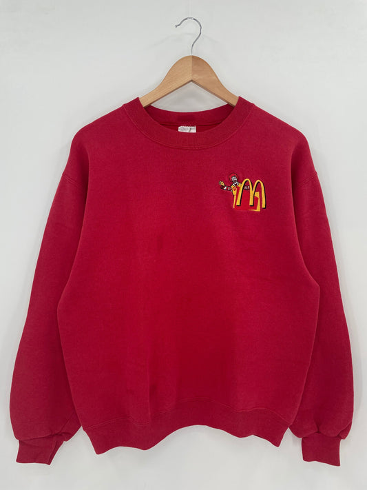 00’ MCDONALD’S Size M Vintage Sweat-shirt / F1687S