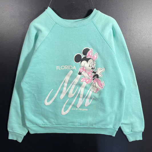 (XL) 80's DISNEY MINNIE MOUSE Vintage Sweatshirt / A1132S