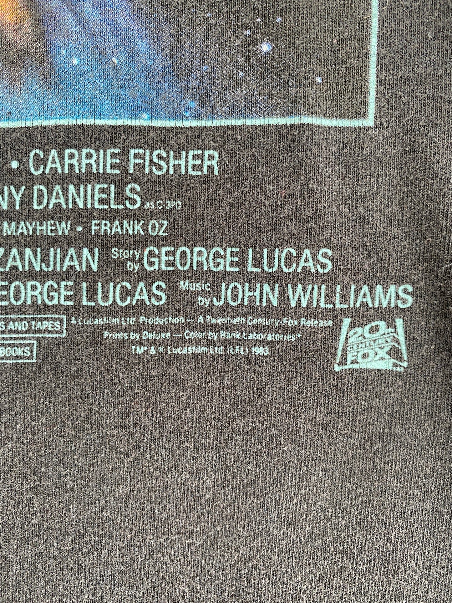 00’ STAR WARS Size No tag(Approx. XL) Vintage T-Shirt / G1833S