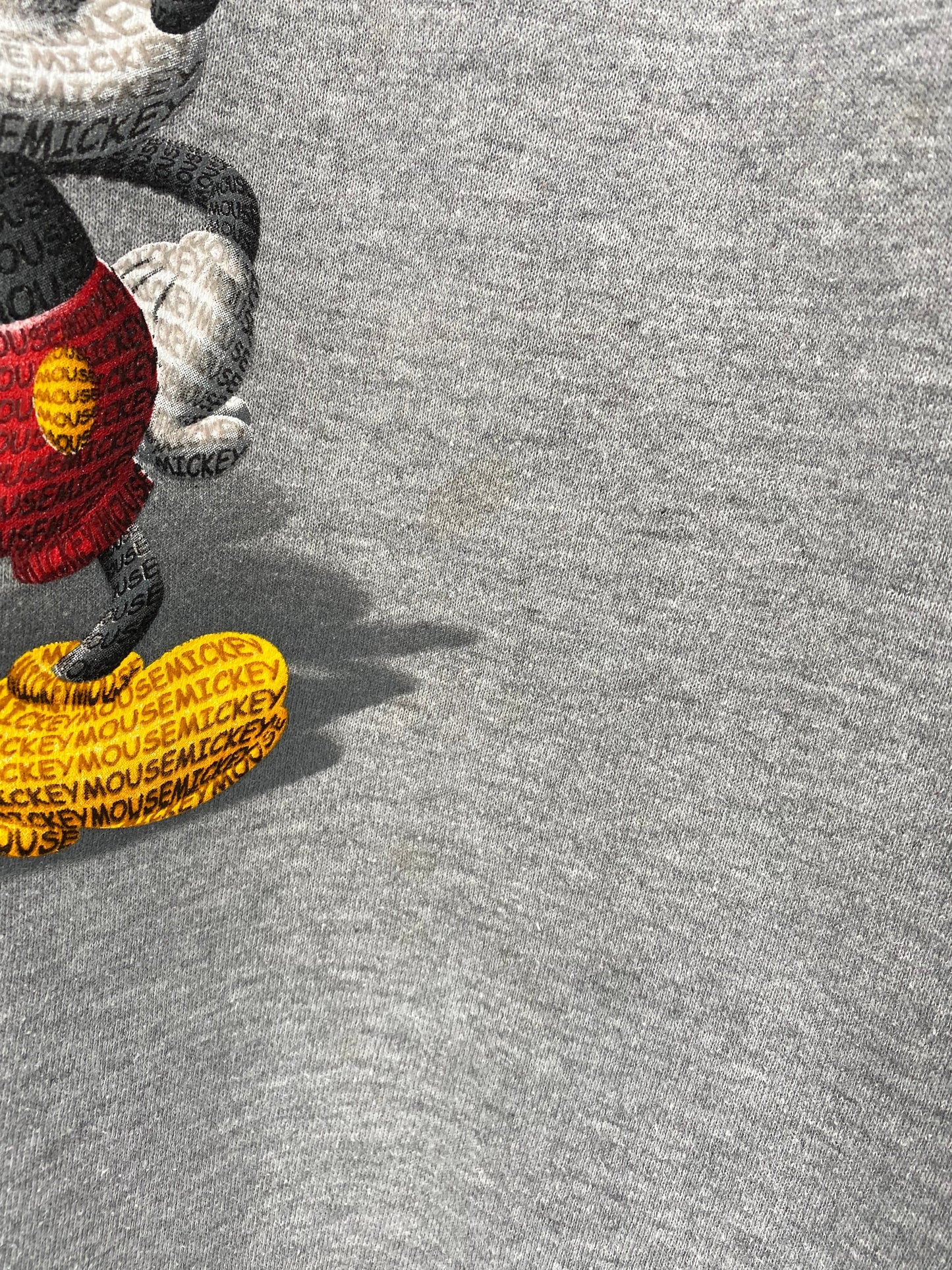 00' DISNEY MICKEY Size XL Vintage Sweat-shirt / G5547S