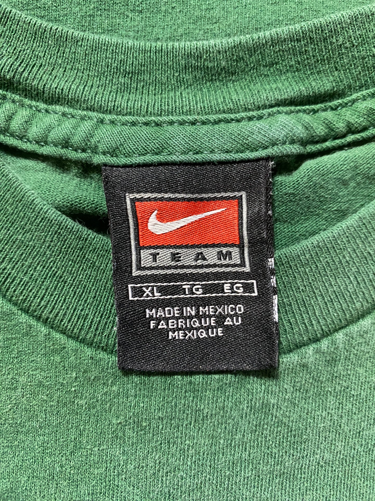 00' NIKE x MICHIGAN STATE Size XL Vintage College T-shirt / G1921T