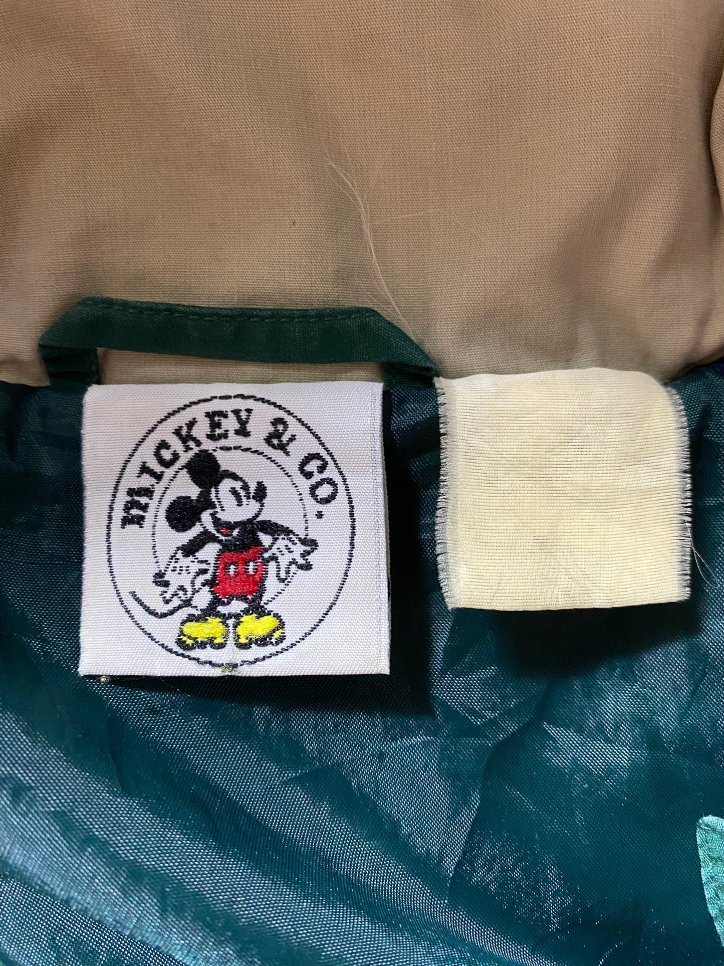 90's DISNEY MICKEY Size Approx. L Vintage Cotton Jacket / G4701J