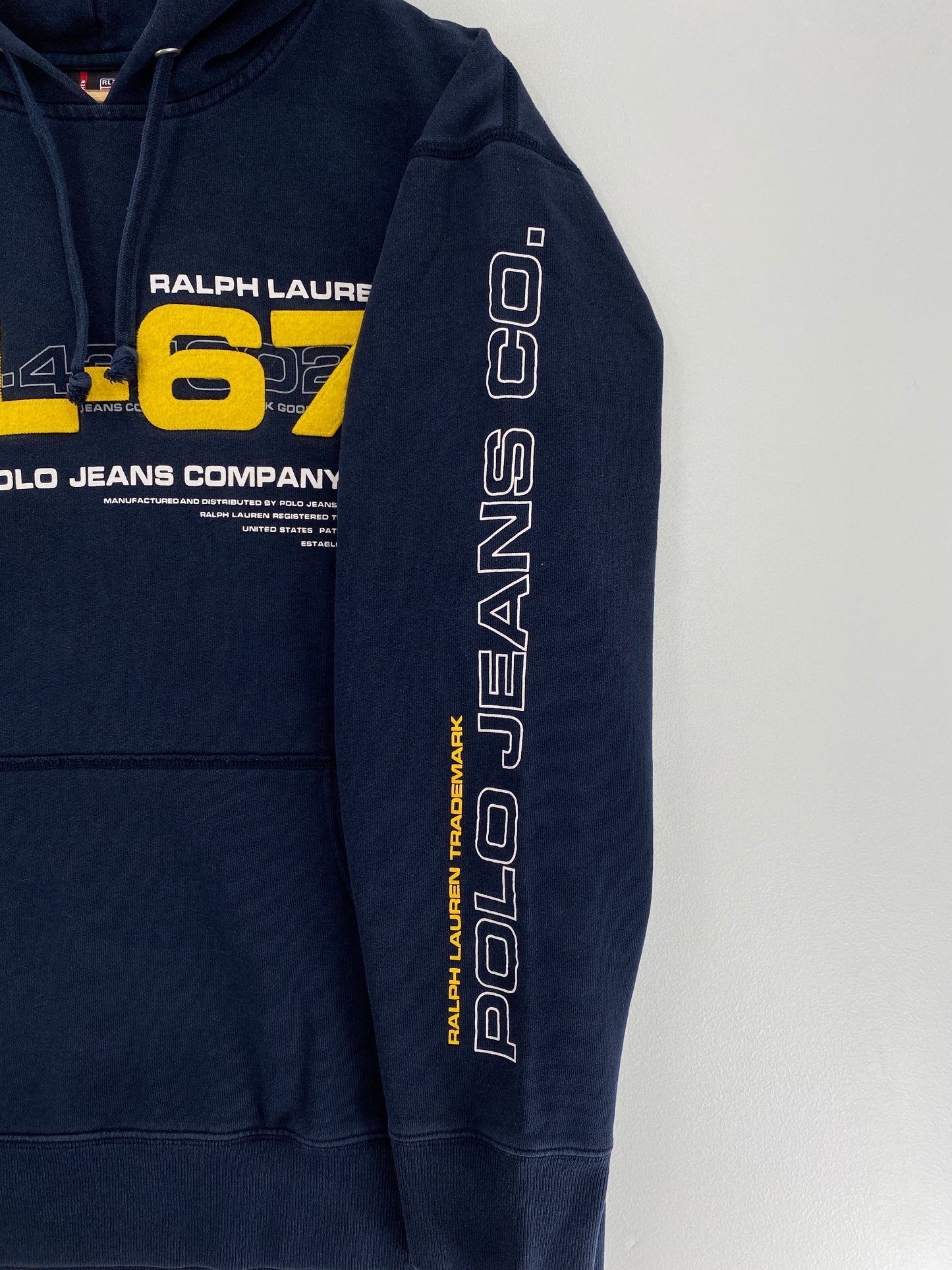 Vintage POLO JEANS Size XL Hoodie Sweat-shirt / G1623S
