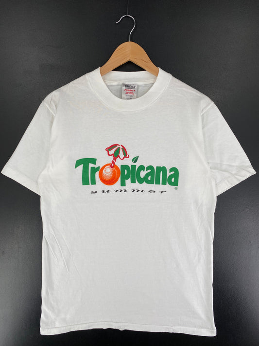 90’s TROPICANA Size L T-Shirt / F9588T