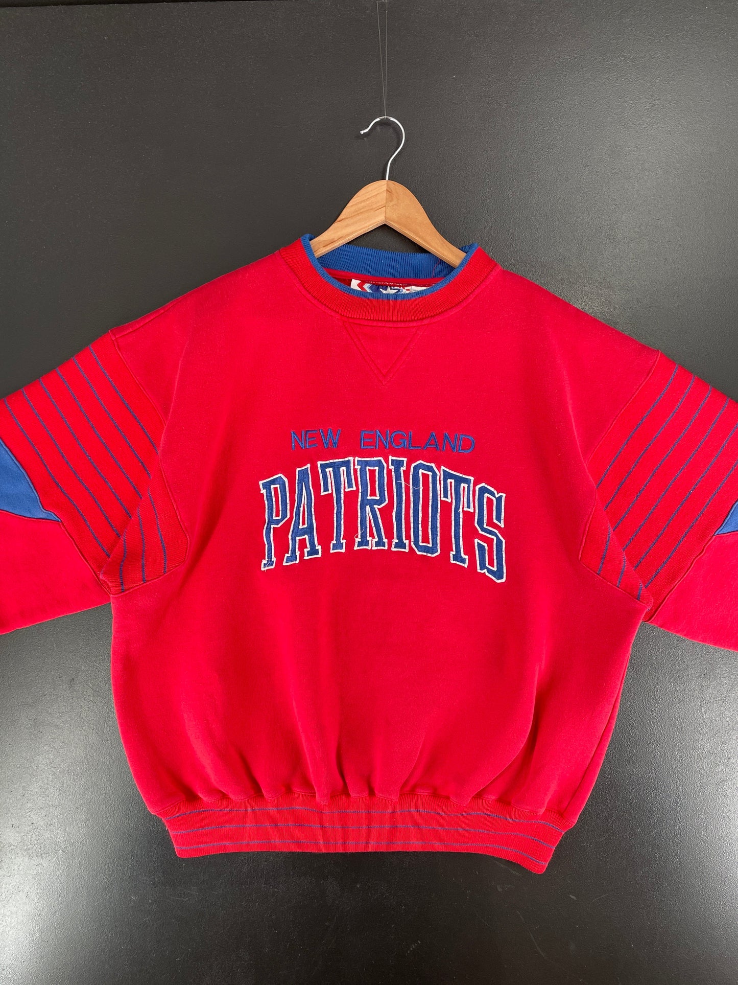 Early 90’s STARTER x NEW ENGLAND PATRIOTS Size XL NFL Sweat-shirt / F7268S