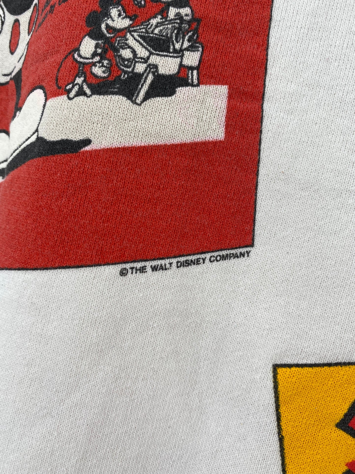 90’s DISNEY MICKEY Made in USA Size L Vintage Sweat-shirt / F3858S