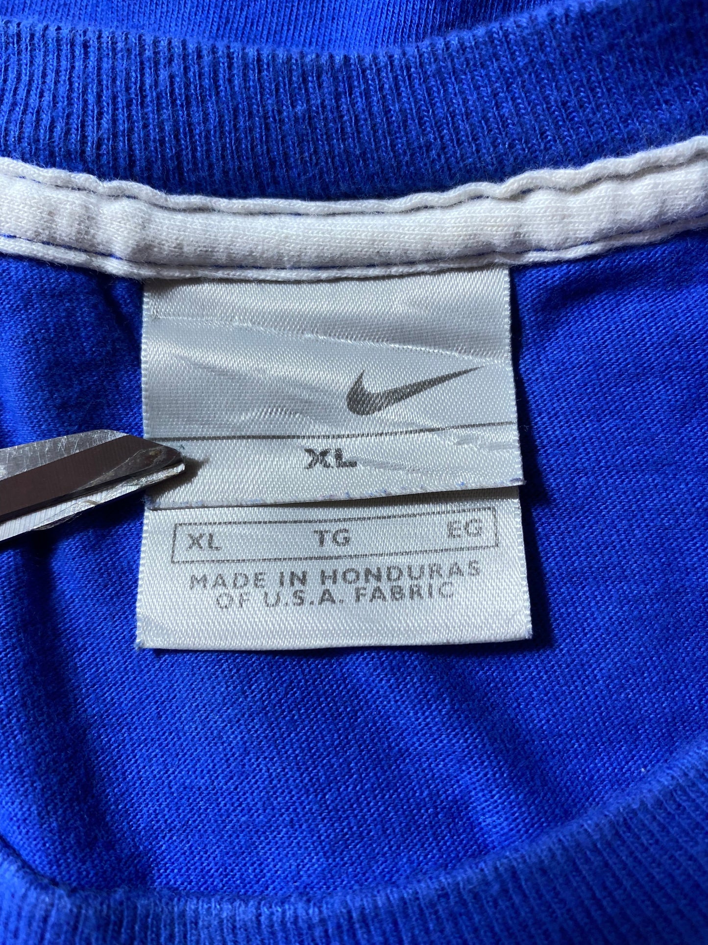 90's NIKE MINI SWOOSH Size XL Vintage T-Shirt / F3548T