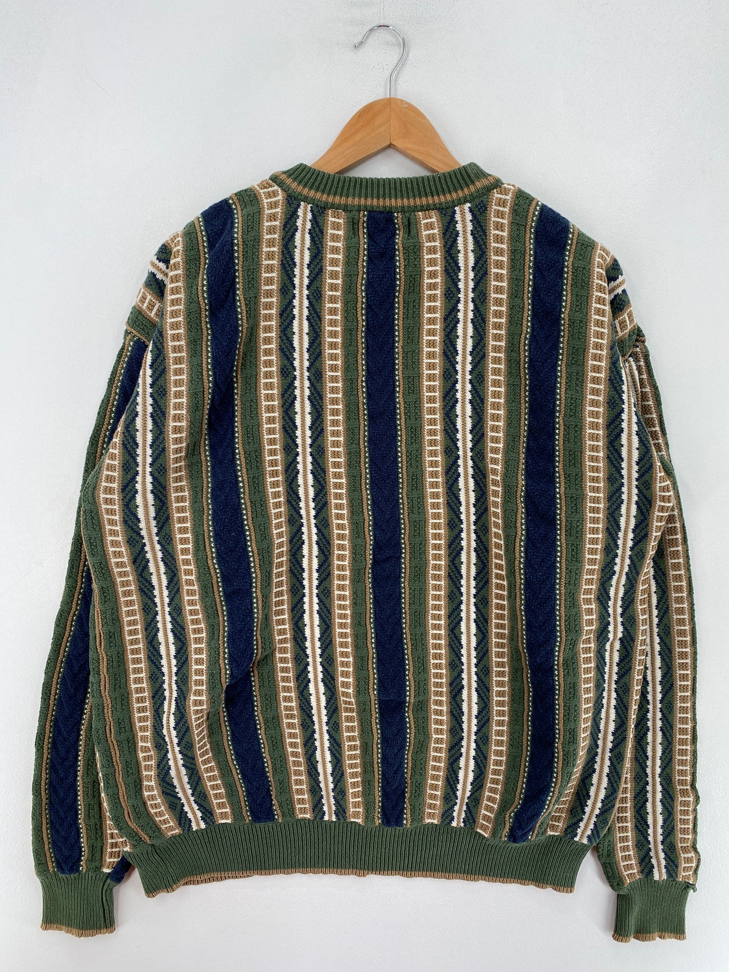 Vintage EDITIONS Size L Cotton Knit Sweater / G4624K
